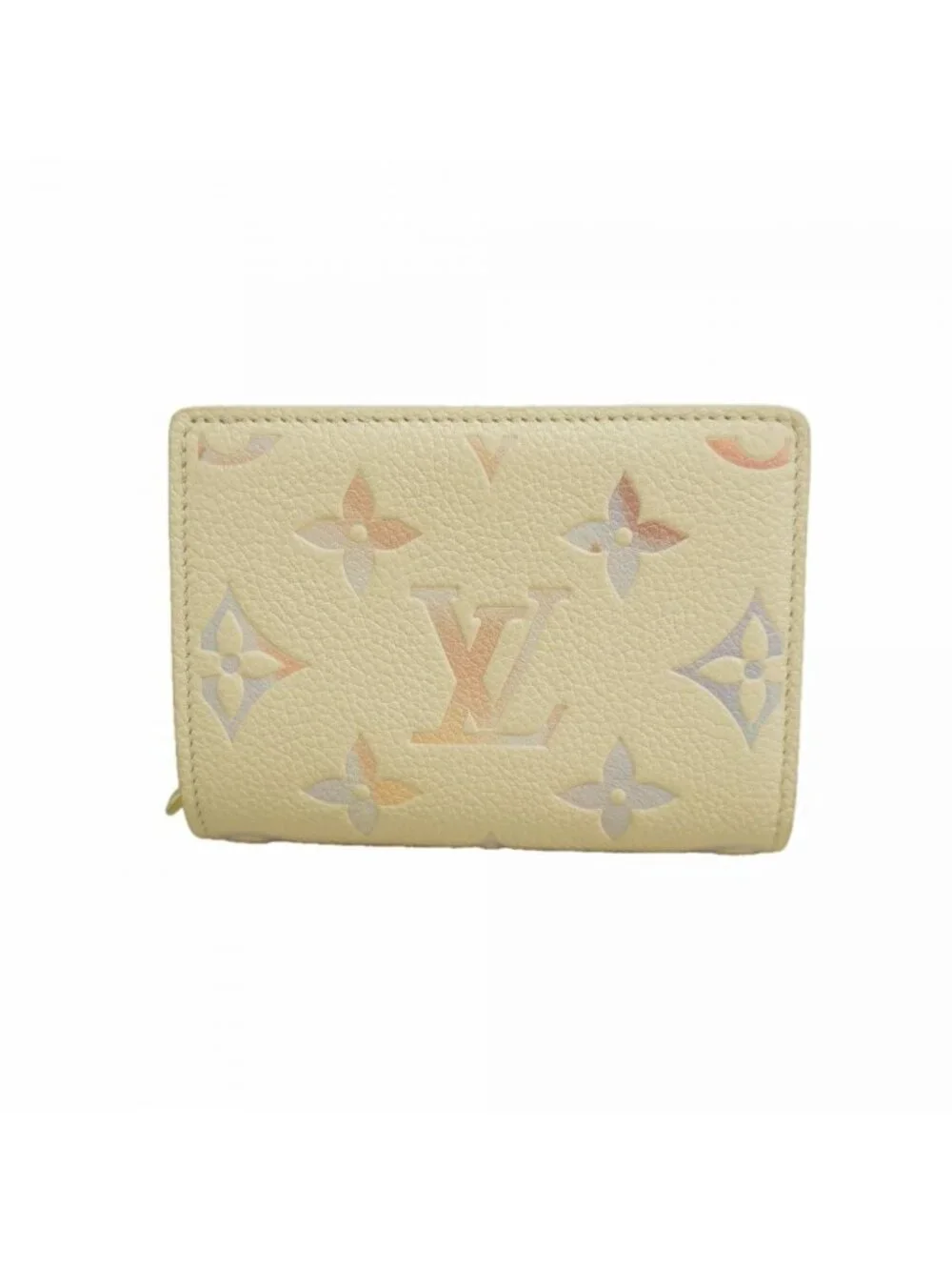 Louis Vuitton Wallet Monogram Empreinte Portefeuille Clair Dream Beige
